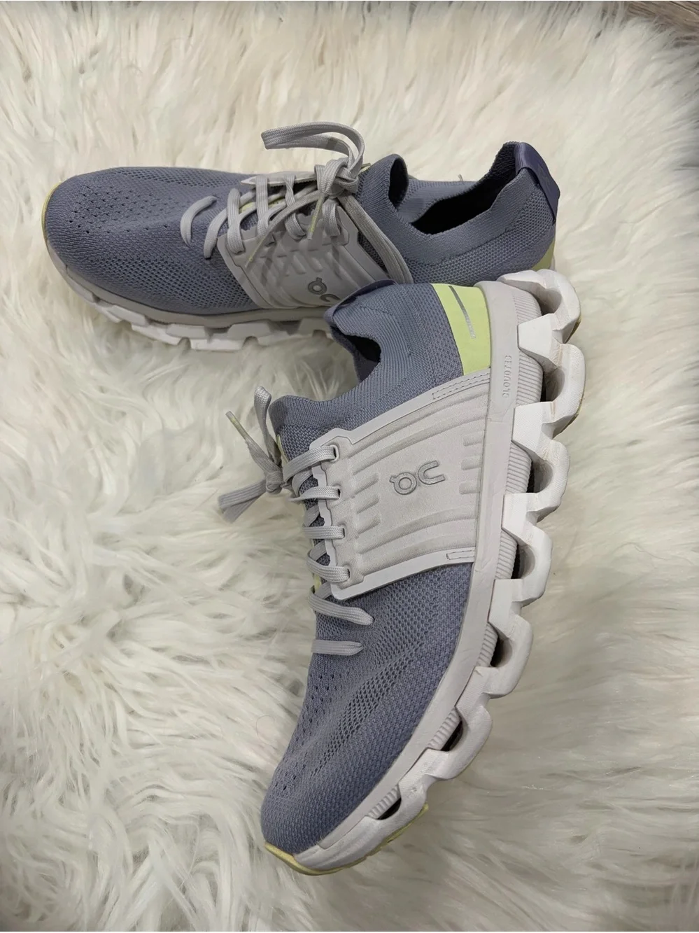 On Running Women's Sneakers in Light Lavender and White